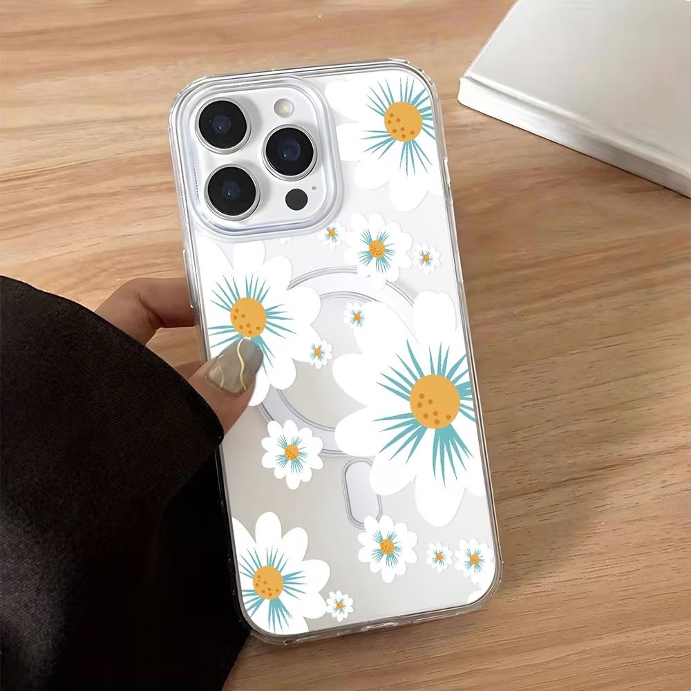 Floral Print Phone Case For iP – Phone Cases With Magsafe recenzja i cena
