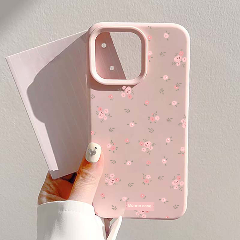 INS Korea Pink Flower Phone Ca – Phone Cases Pink recenzja i cena