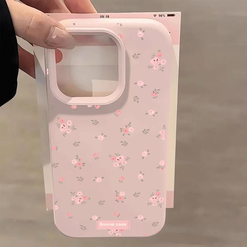INS Korea Pink Flower Phone Ca – Phone Cases Pink recenzja i cena