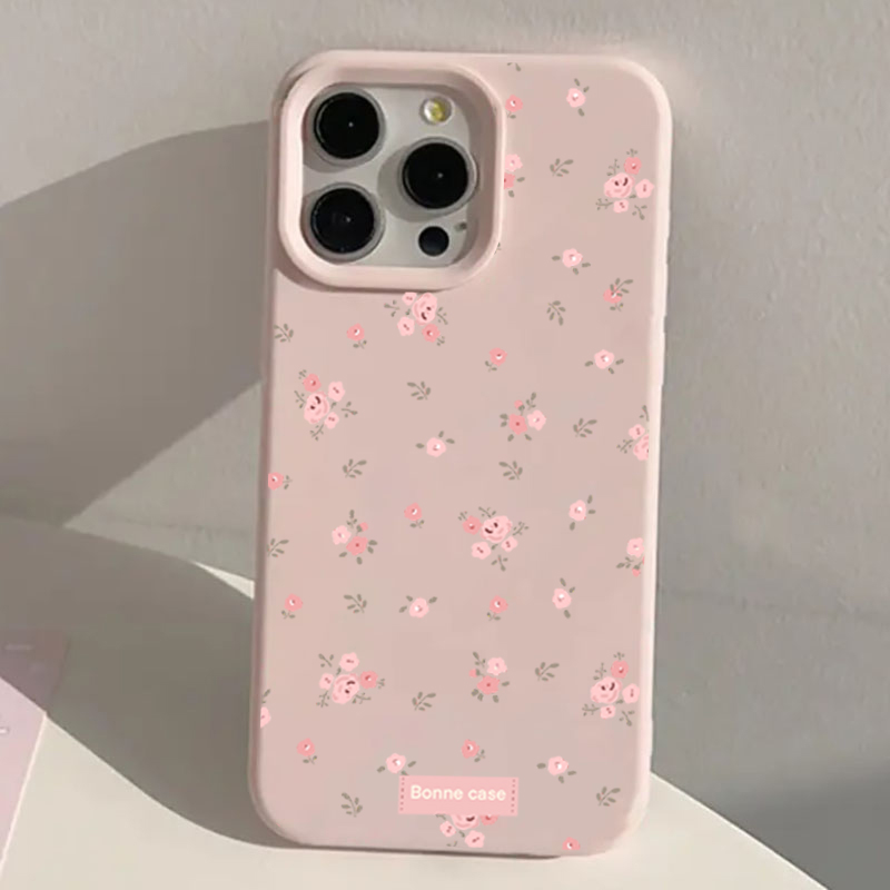 INS Korea Pink Flower Phone Ca – Phone Cases Pink recenzja i cena