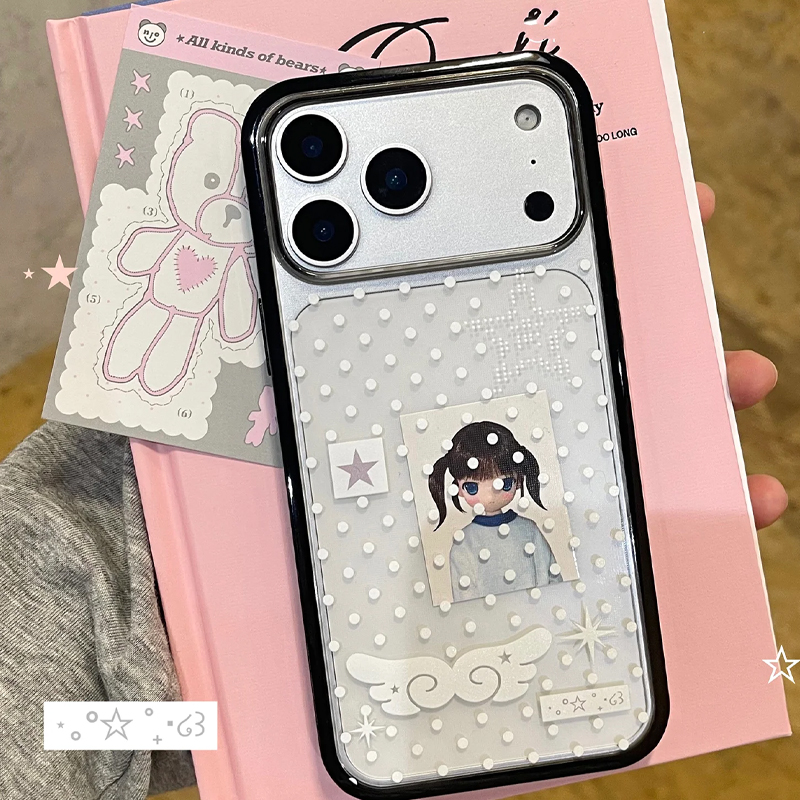 Ins Korean Girl Polka Dots Win – Phone Cases Girly recenzja i cena