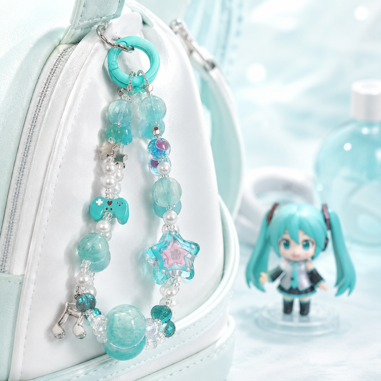 Hatsune Miku Phone Charm Cute  – Phone Cases With Charms recenzja i cena