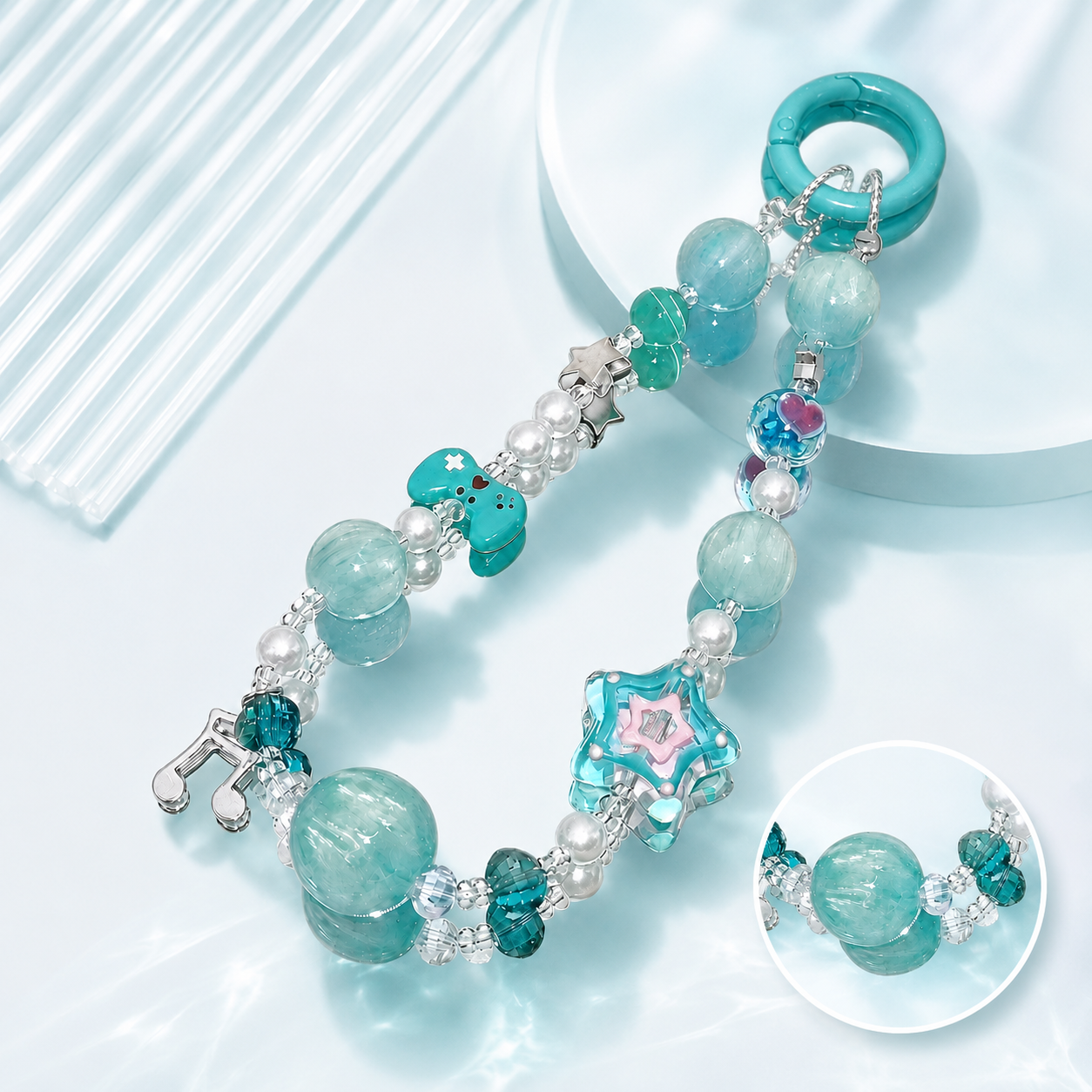 Hatsune Miku Phone Charm Cute  – Phone Cases With Charms recenzja i cena