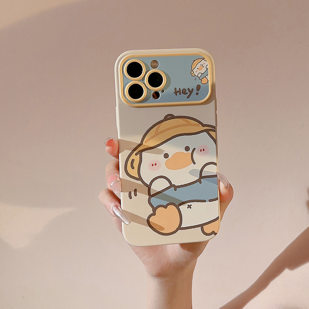 Korean Cartoon Yellow Duck Pho – Phone Cases Yellow recenzja i cena