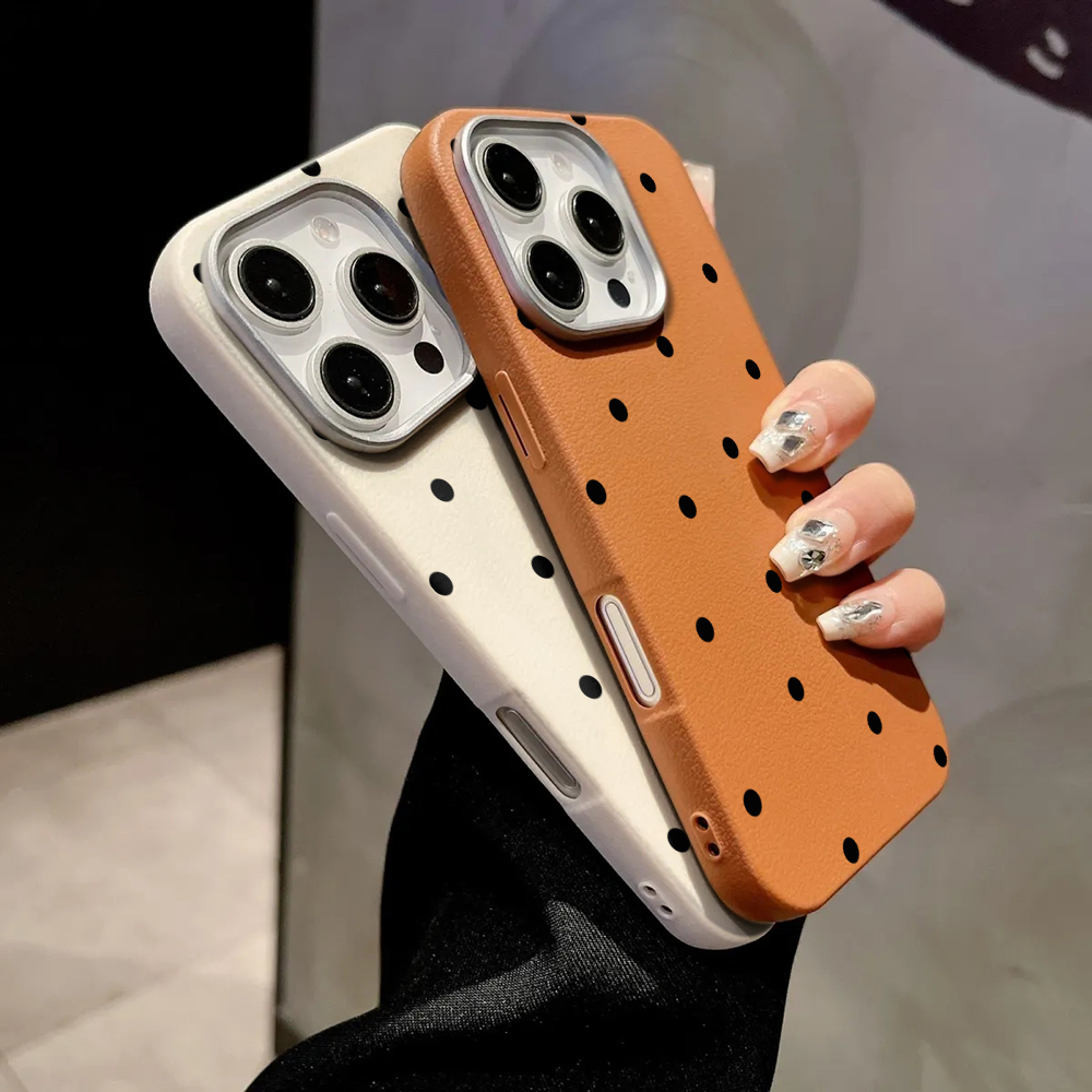 Minimalist Black Polka Dot  Ph – Phone Cases Black recenzja i cena