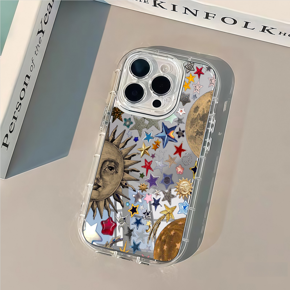 Celestial Gold Glitter Mirror  – Phone Cases For Iphone 12 Pro Max recenzja i cena