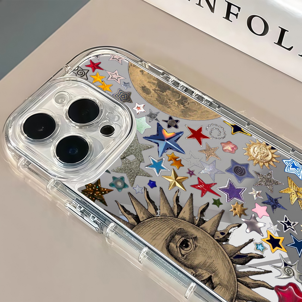 Celestial Gold Glitter Mirror  – Phone Cases For Iphone 12 Pro Max recenzja i cena