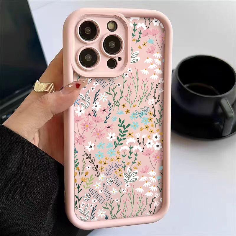Pink High-bamboo Floral Patter – Phone Cases Pink recenzja i cena