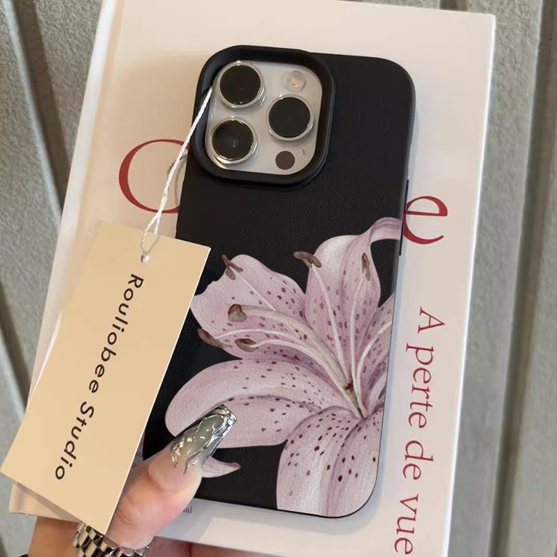 Purple Lily Flower Phone Case  – Phone Cases Xs recenzja i cena