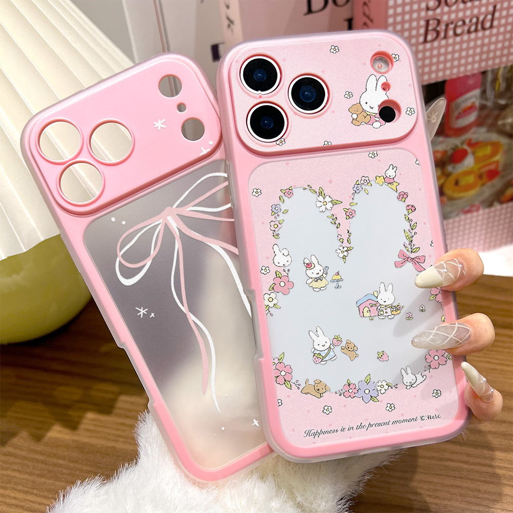 2 in 1 Jelly Pink Flower Case  – Phone Cases Pink recenzja i cena