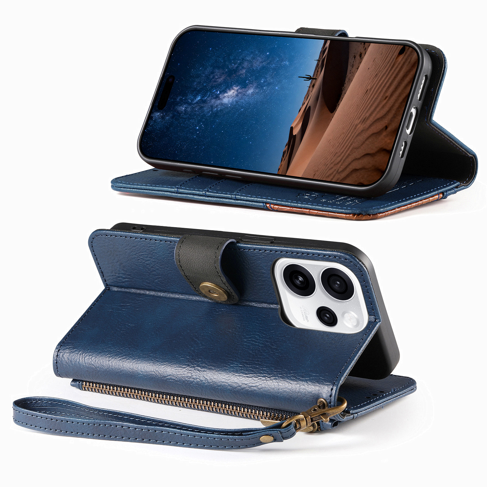 Leather Wallet Flip Case for M – Phone Cases Motorola Edge 2025 recenzja i cena