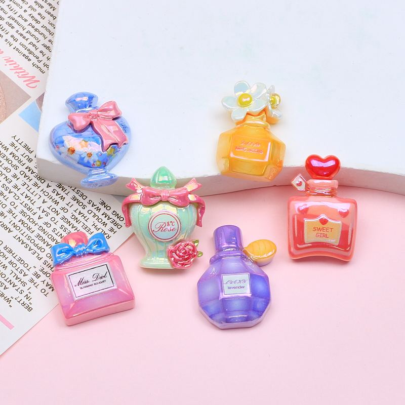 10pcs electroplated bow perfum – Phone Cases With Charms recenzja i cena