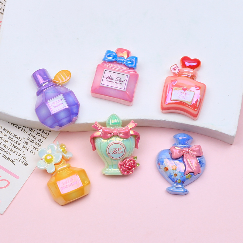 10pcs electroplated bow perfum – Phone Cases With Charms recenzja i cena