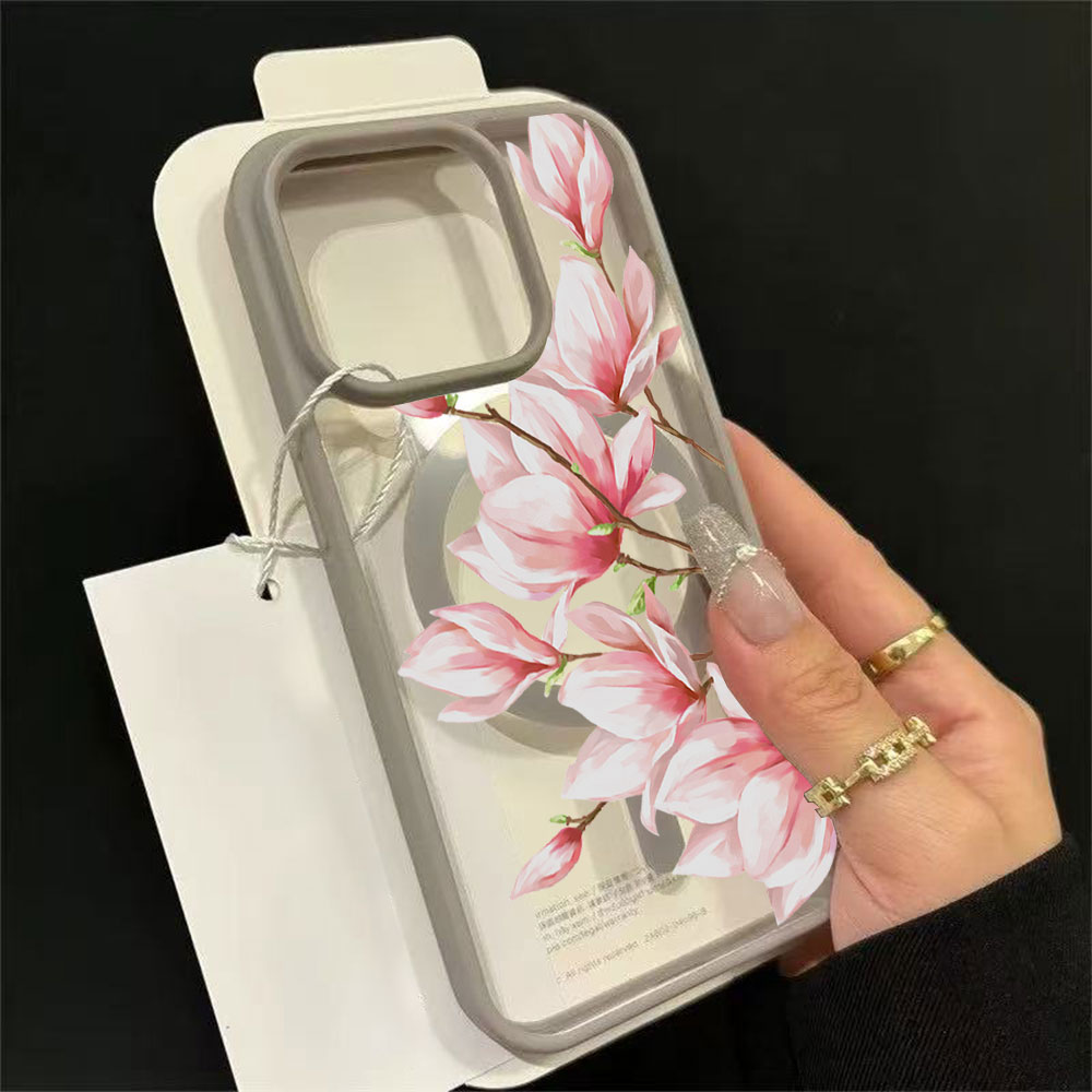 Fashion Flower Magnetic Phone  – Phone Cases With Magsafe recenzja i cena