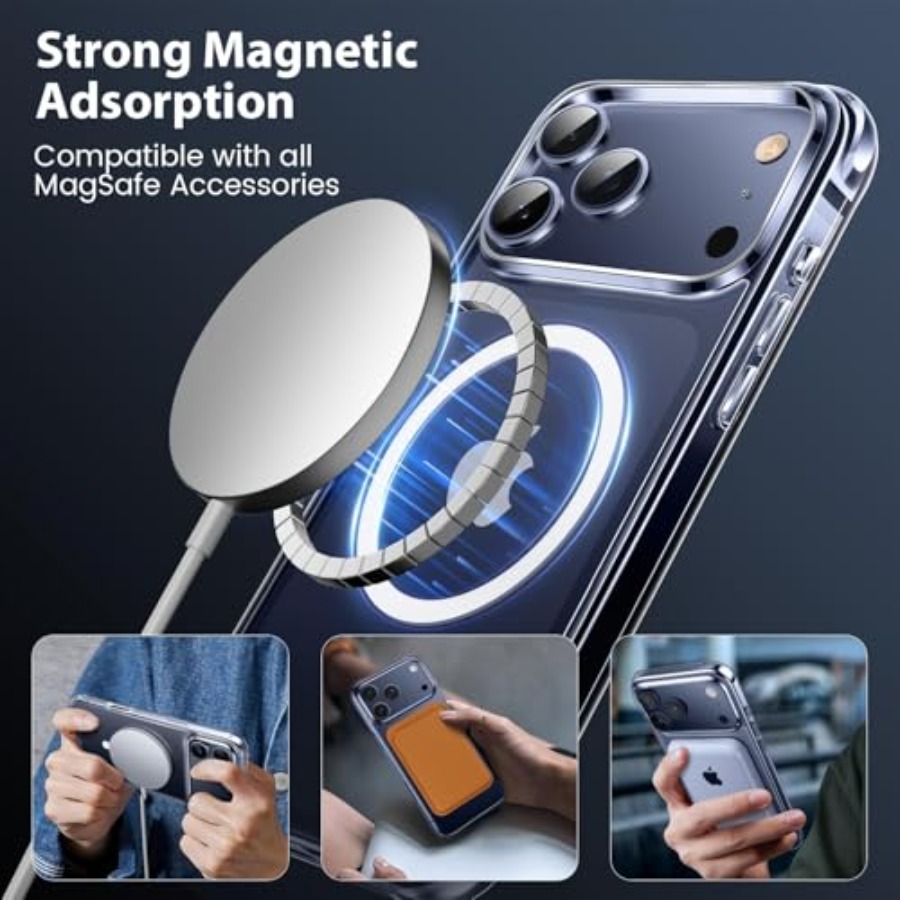 Magnetic for iPhone 17 Pro Max – Phone Cases Yellow recenzja i cena