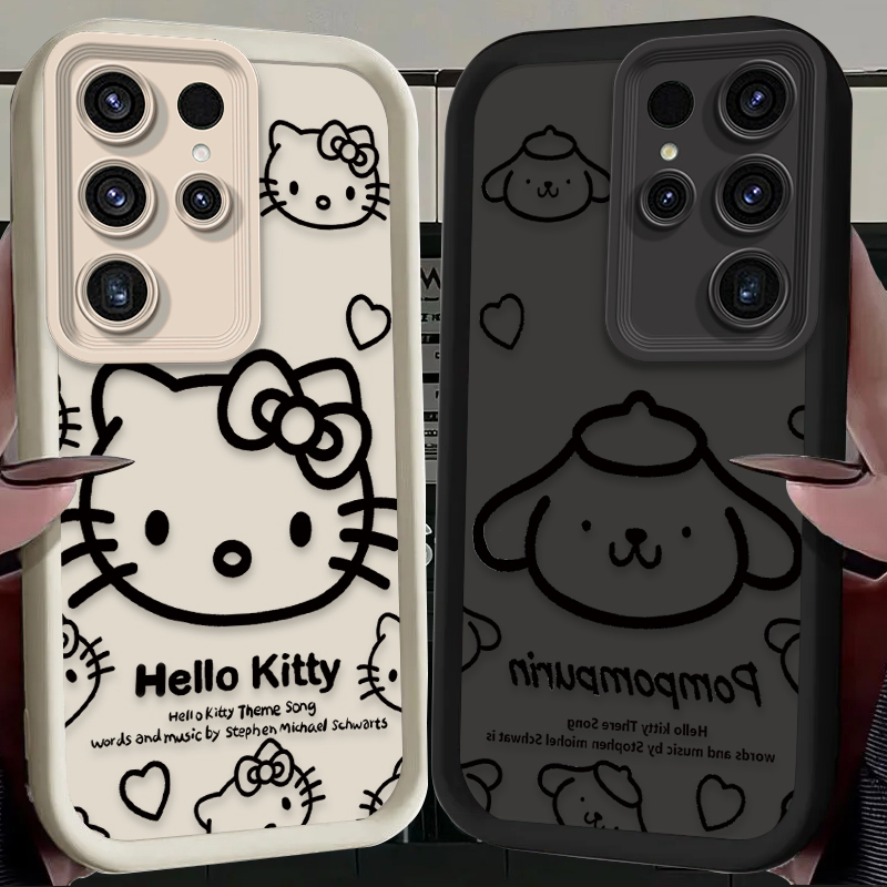 Sanrio Hello Kitty Pompom Puri – Phone Cases For Samsung S21 5G recenzja i cena