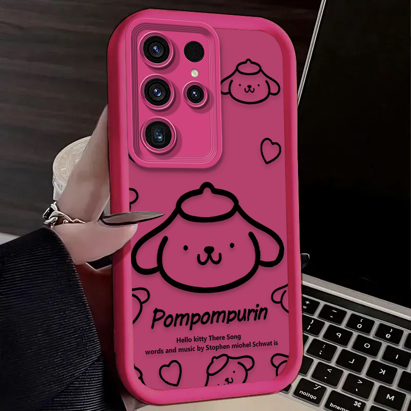 Sanrio Hello Kitty Pompom Puri – Phone Cases For Samsung S21 5G recenzja i cena