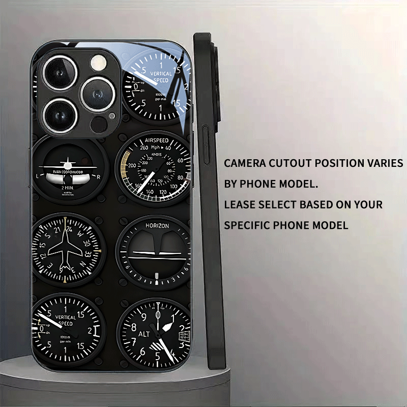 Aviation Instruments Tempered  – Phone Cases Aviation recenzja i cena