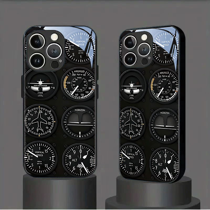 Aviation Instruments Tempered  – Phone Cases Aviation recenzja i cena