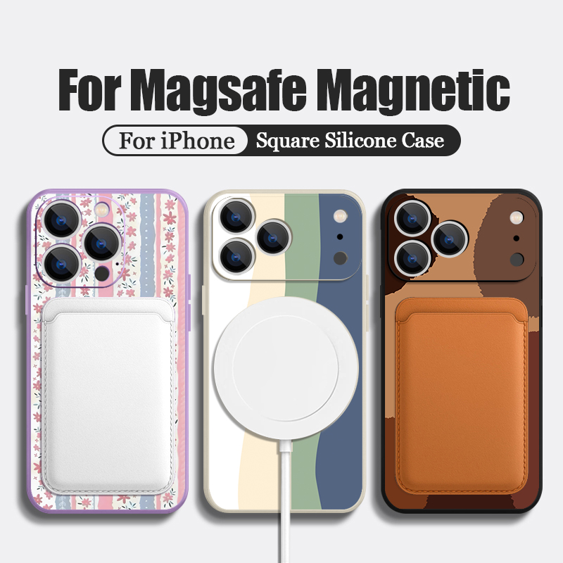 Floral Stripes Print Case For  – Phone Cases With Magsafe recenzja i cena