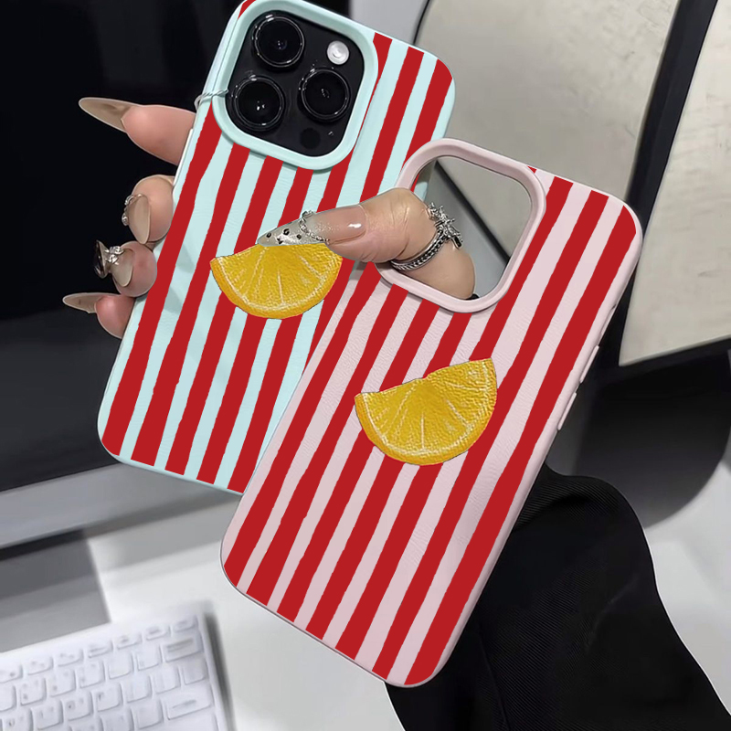 Special Colorful Striped Soft  – Phone Cases Girly recenzja i cena