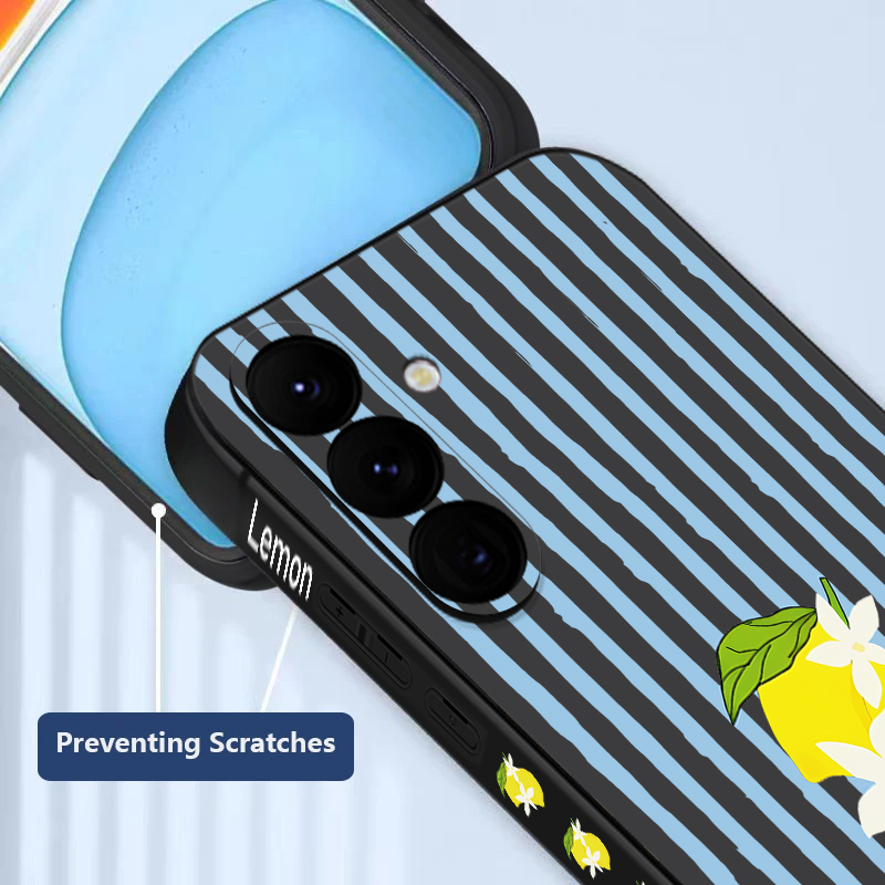 Stripe Lemon Print TPU Phone C – Phone Cases Galaxy S23 recenzja i cena