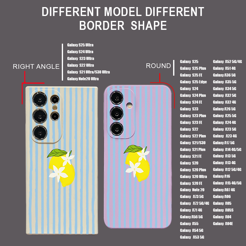 Stripe Lemon Print TPU Phone C – Phone Cases Galaxy S23 recenzja i cena