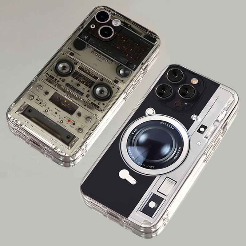 Retro Radio Camera Fashion Pho – Phone Cases Aviation recenzja i cena