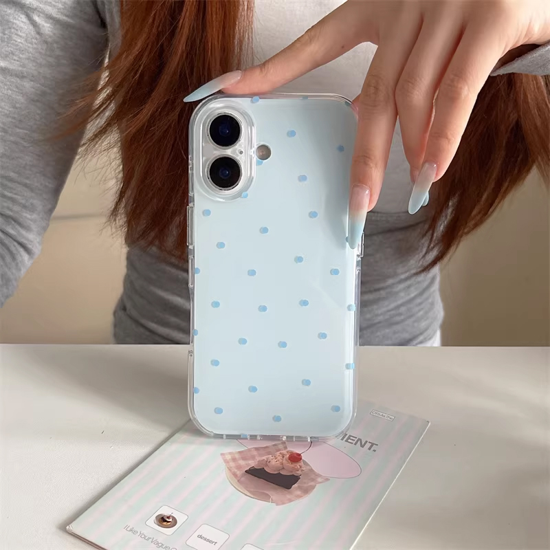 Korean Ins Girl Simple Blue Pi – Phone Cases Pink recenzja i cena