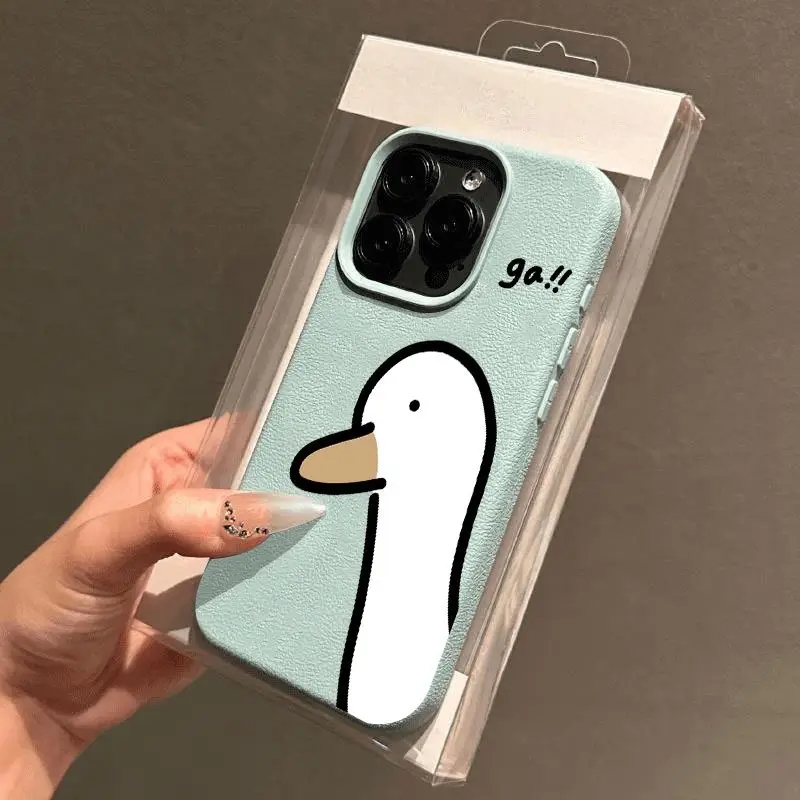 Cartoon Cute Duck Phone Case f – Phone Cases Cute recenzja i cena