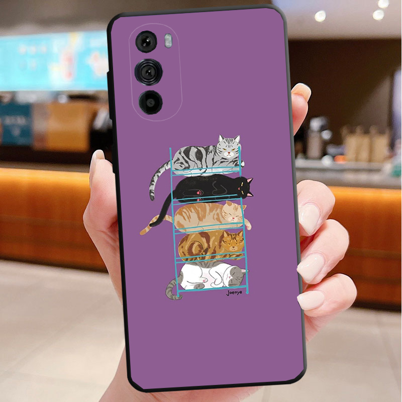 Cute Cat Cartoon Phone Case Fo – Phone Cases Motorola Edge 2025 recenzja i cena