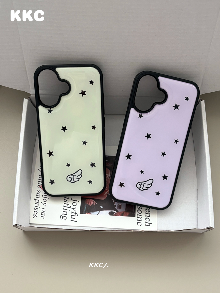 Summer Purple Yellow Stars INS – Phone Cases Yellow recenzja i cena