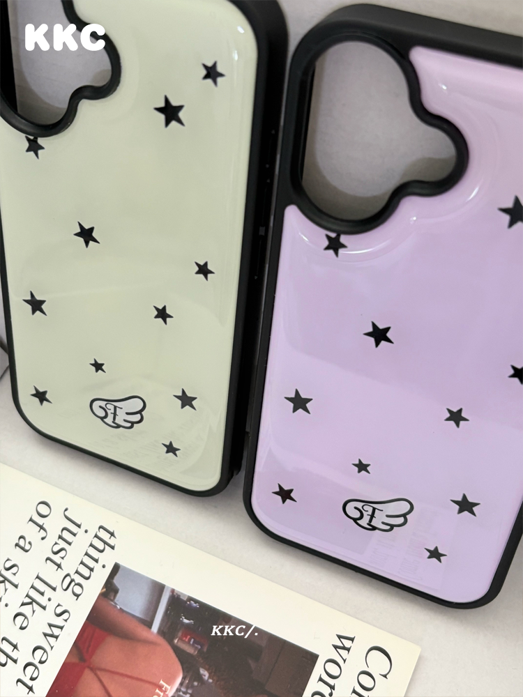 Summer Purple Yellow Stars INS – Phone Cases Yellow recenzja i cena