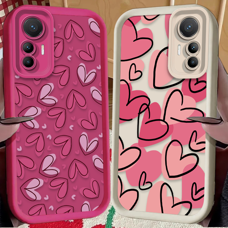 Cute Pink Love Heart Case for  – Phone Cases For Samsung S21 5G recenzja i cena