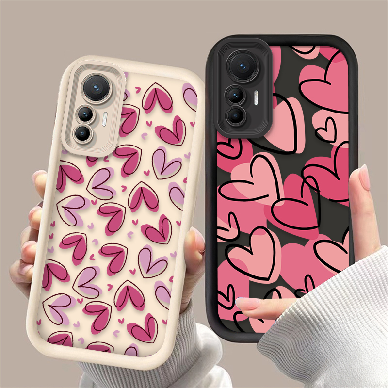 Cute Pink Love Heart Case for  – Phone Cases For Samsung S21 5G recenzja i cena