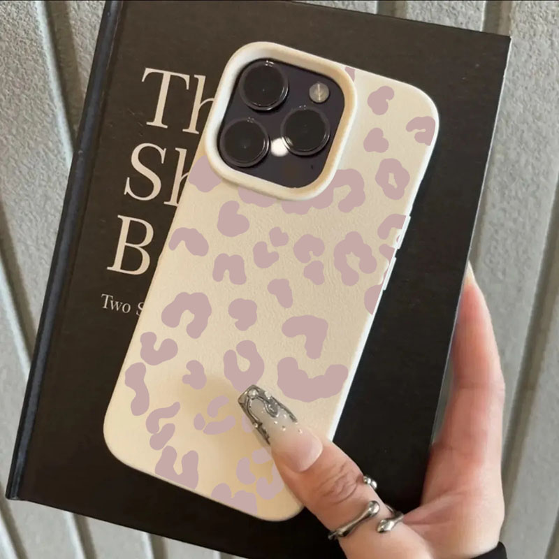 Pink Leopard Print Lichee Patt – Phone Cases Pink recenzja i cena