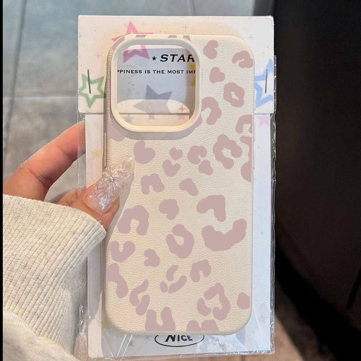 Pink Leopard Print Lichee Patt – Phone Cases Pink recenzja i cena