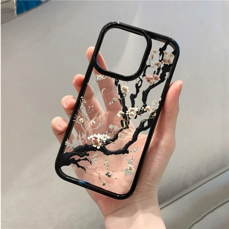 Chinese Plum Blossom Artistic  – Phone Cases For Samsung S21 5G recenzja i cena