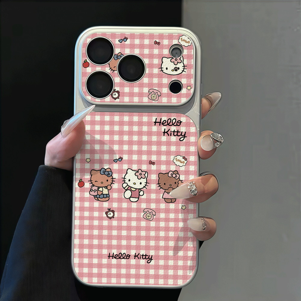 Pink Gingham Hello Kitty Phone – Phone Cases Pink recenzja i cena