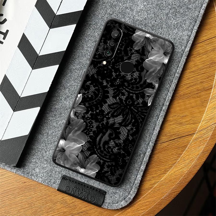 Case for Huawei P20 P40 Lite P – Phone Cases Black recenzja i cena