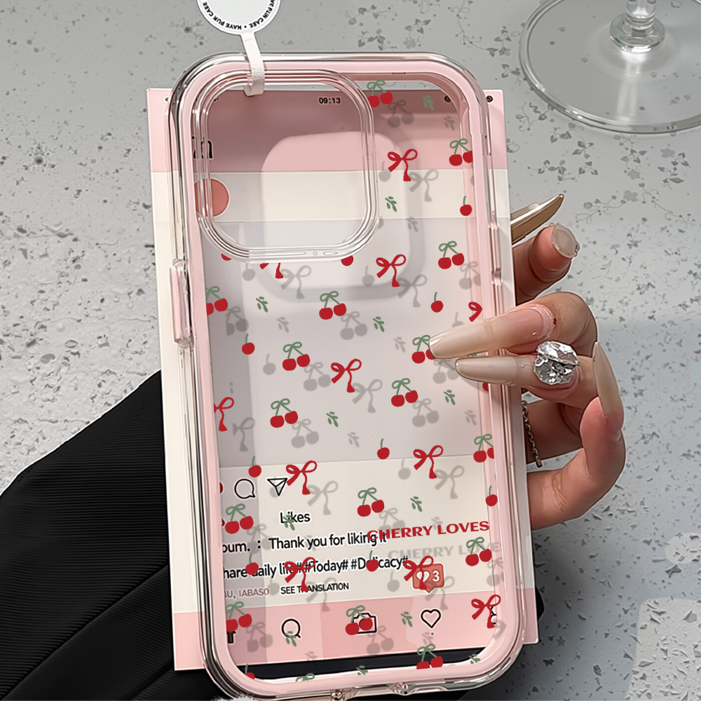 2in1 Pink Flower Case For iPho – Phone Cases For Iphone 12 Pro Max recenzja i cena