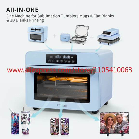 20L sublimation oven, built-in – Phone Cases You Can Customize recenzja i cena