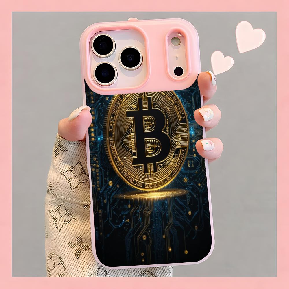 crypto theme Bitcoin Phone Cas – Phone Cases Yellow recenzja i cena