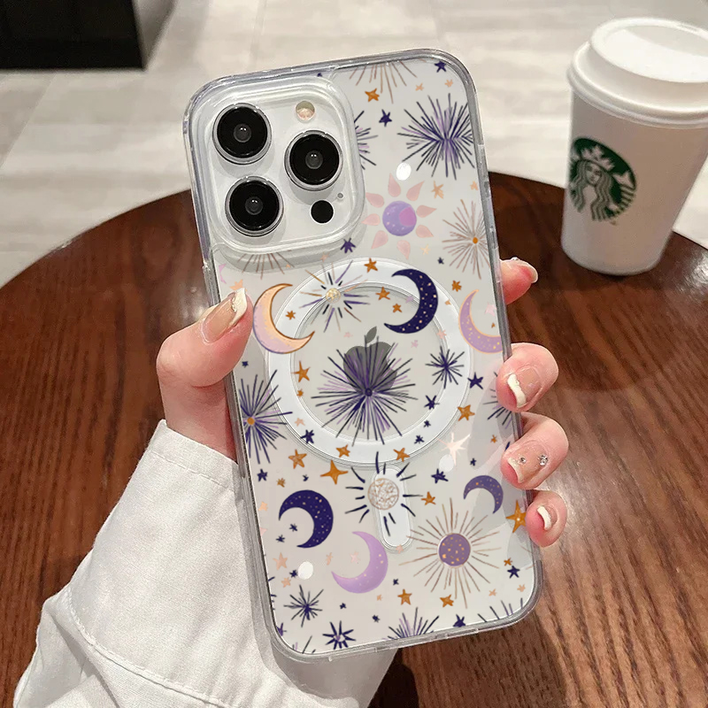 Romantic Sun Moon Stars Phone  – Phone Cases With Magsafe recenzja i cena