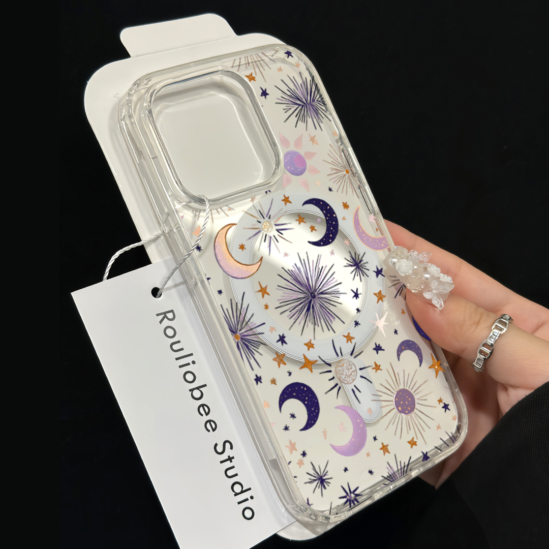 Romantic Sun Moon Stars Phone  – Phone Cases With Magsafe recenzja i cena
