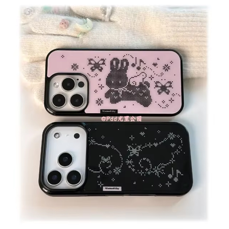 Korean Ins Sweet Girl Rabbit W – Phone Cases Girly recenzja i cena