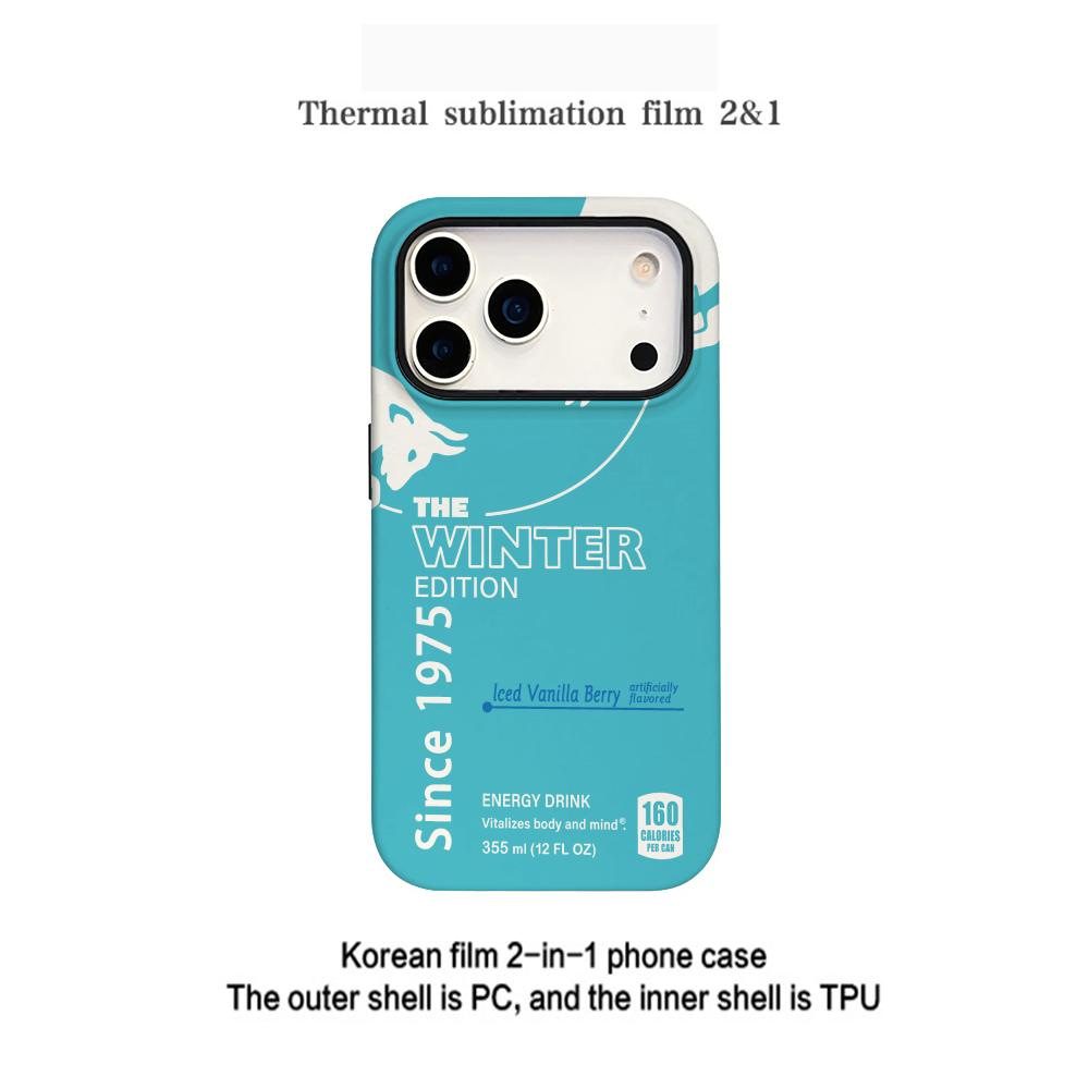 Creative bull winter drink sty – Phone Cases For Iphone 12 Pro Max recenzja i cena