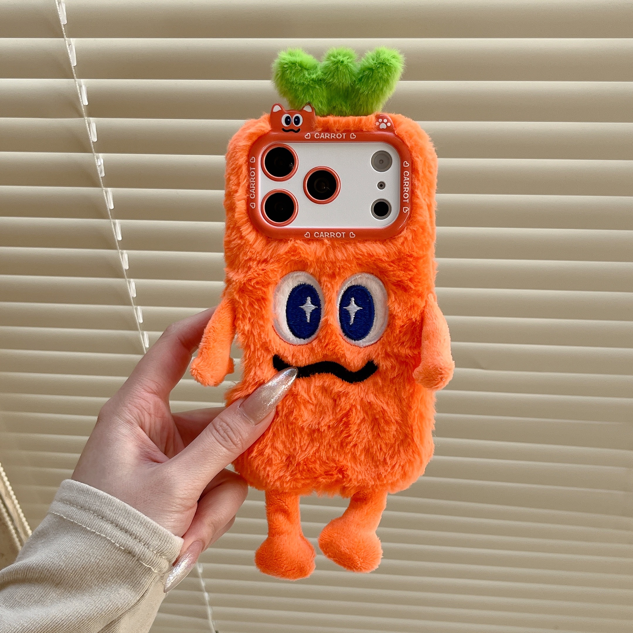 Cute Plush Phone Case with Qui – Phone Cases For Iphone 13 recenzja i cena