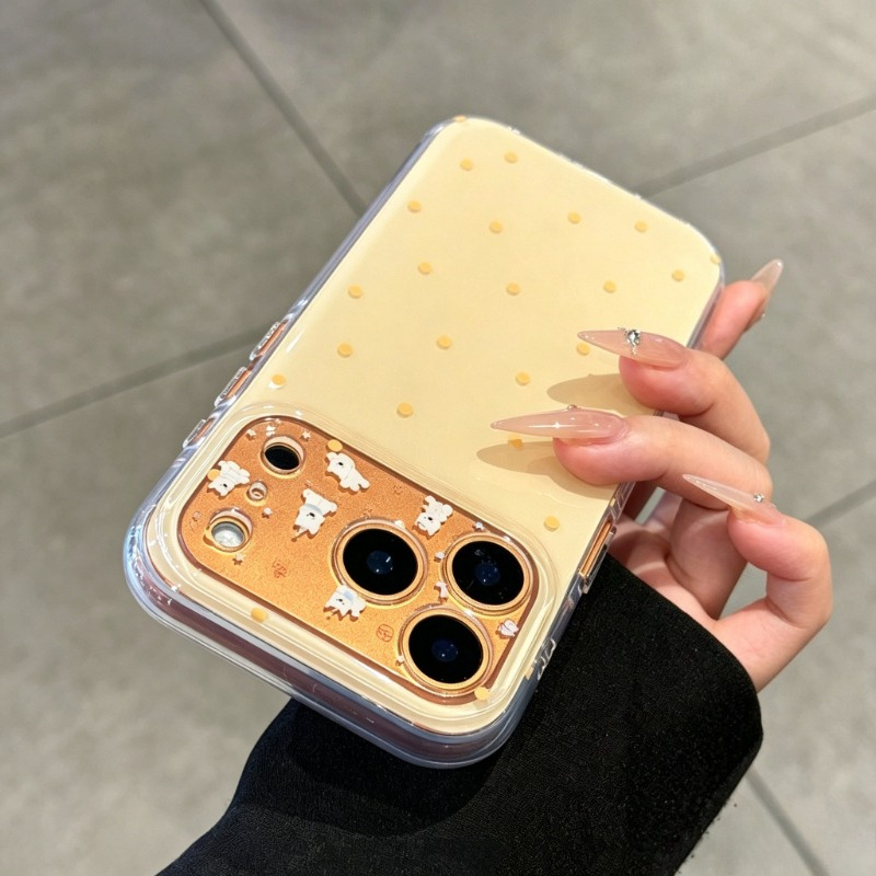 Fashion Cute Yellow Polka Dot  – Phone Cases Yellow recenzja i cena