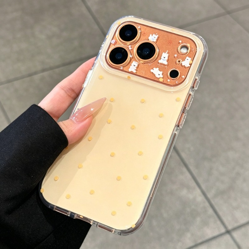 Fashion Cute Yellow Polka Dot  – Phone Cases Yellow recenzja i cena